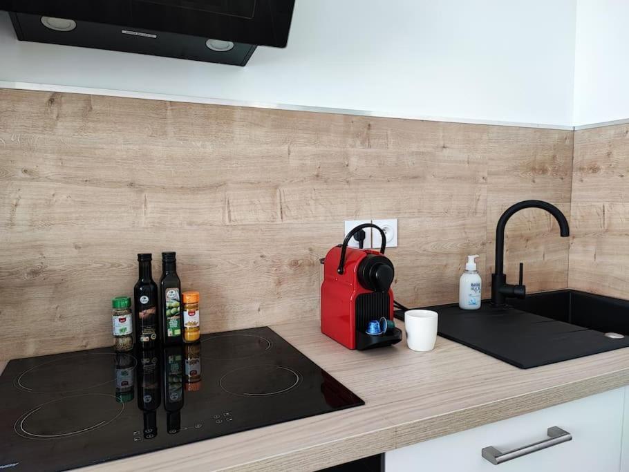 Escale Entre Cite Et Bastide Clim Wifi Smart Tv Apartment Carcassonne Bagian luar foto