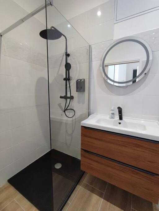 Escale Entre Cite Et Bastide Clim Wifi Smart Tv Apartment Carcassonne Bagian luar foto